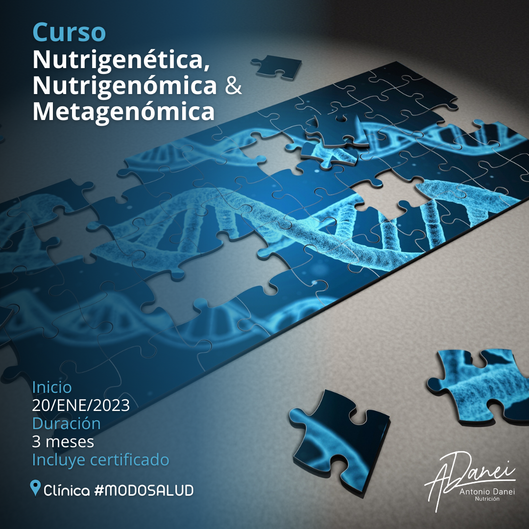 Nutrigenética, Nutrigenómica y Metagenómica