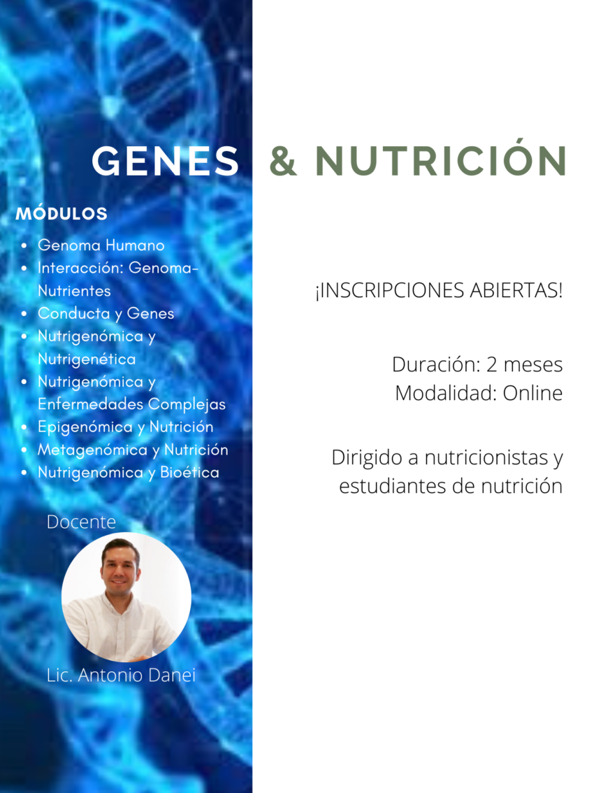 Curso Genes y Nutrición