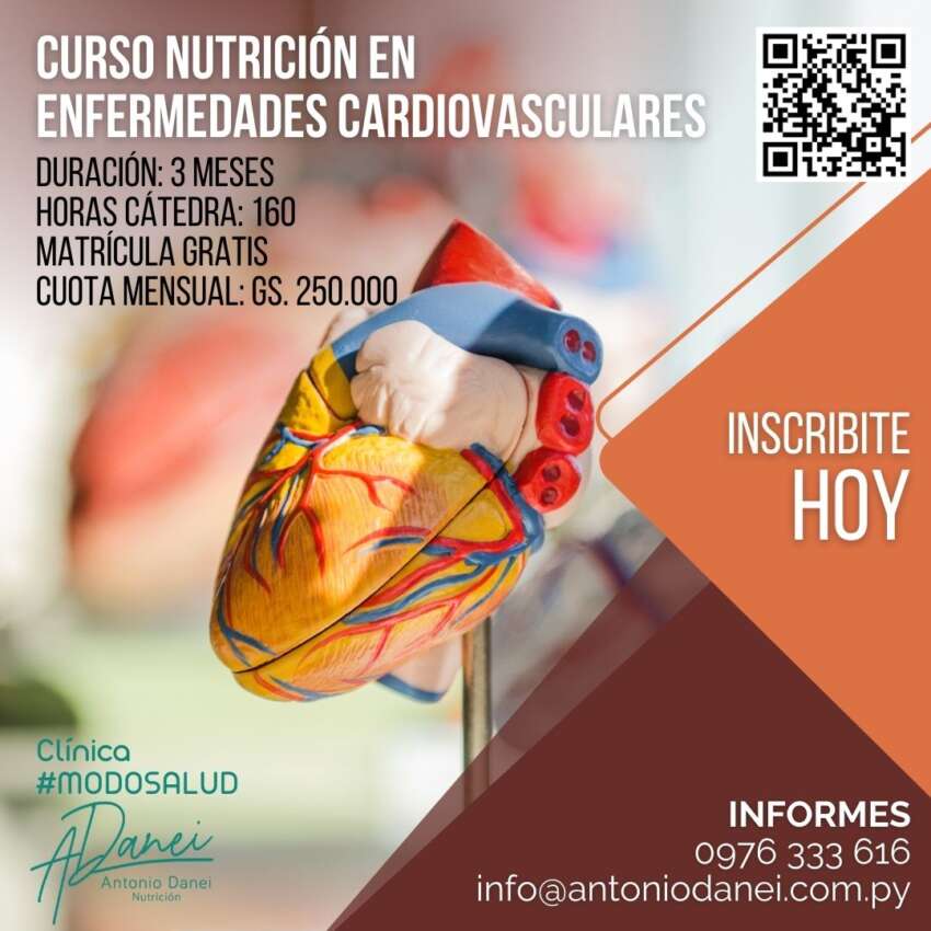 Curso Nutrición en Enfermedades Cardiovasculares