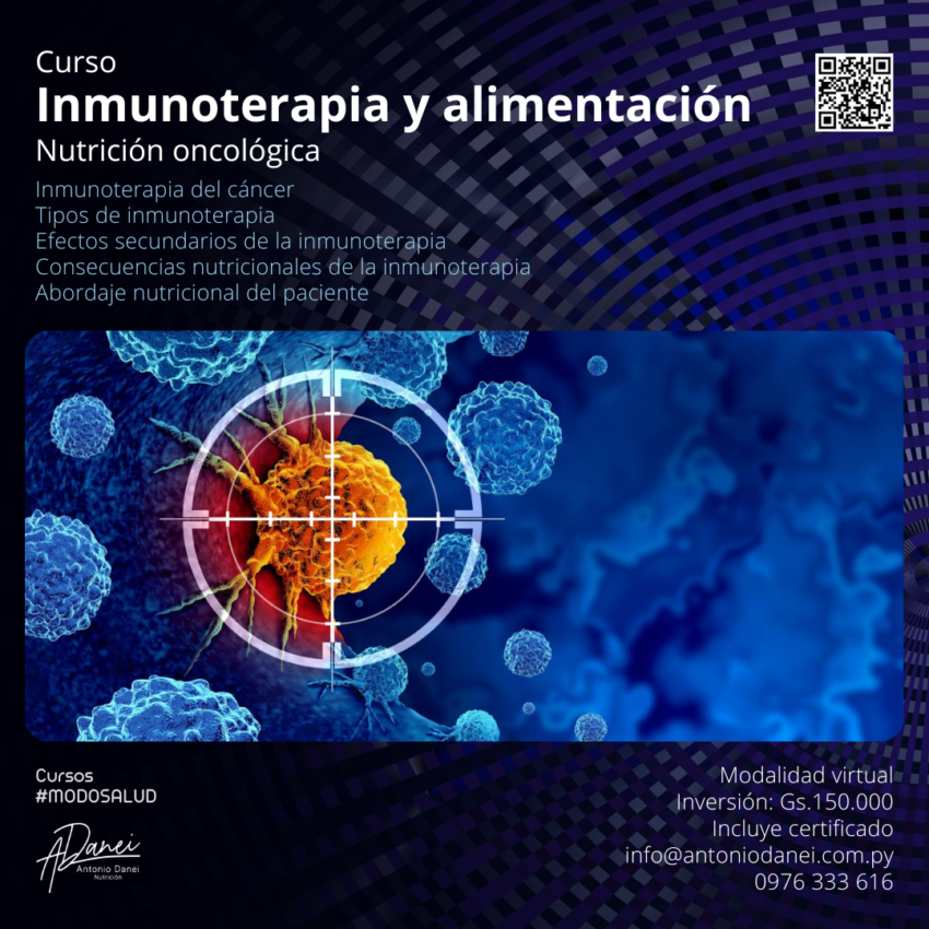 Curso Inmunoterapia y Alimentación