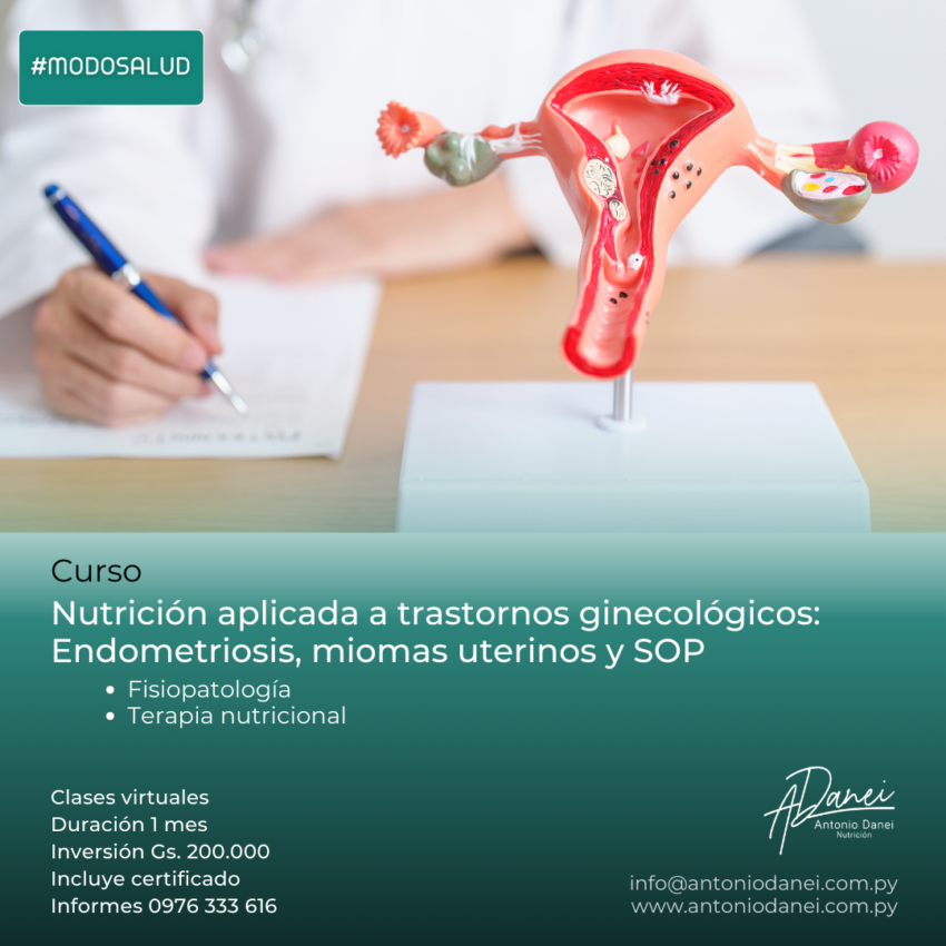 Nutrición aplicada a trastornos ginecológicos