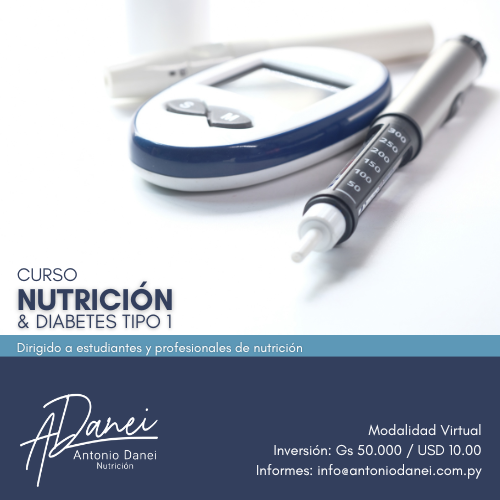 Curso Nutrición y Diabetes Tipo 1