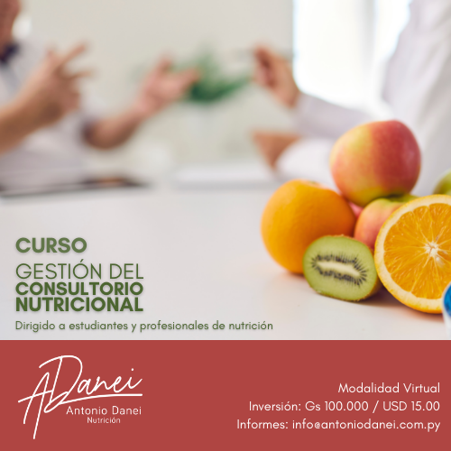 Curso Gestión del Consultorio Nutricional