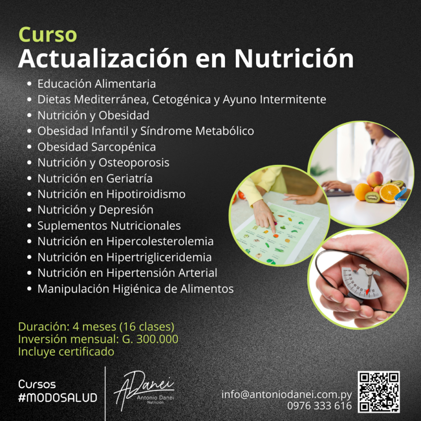 Actualización en Nutrición