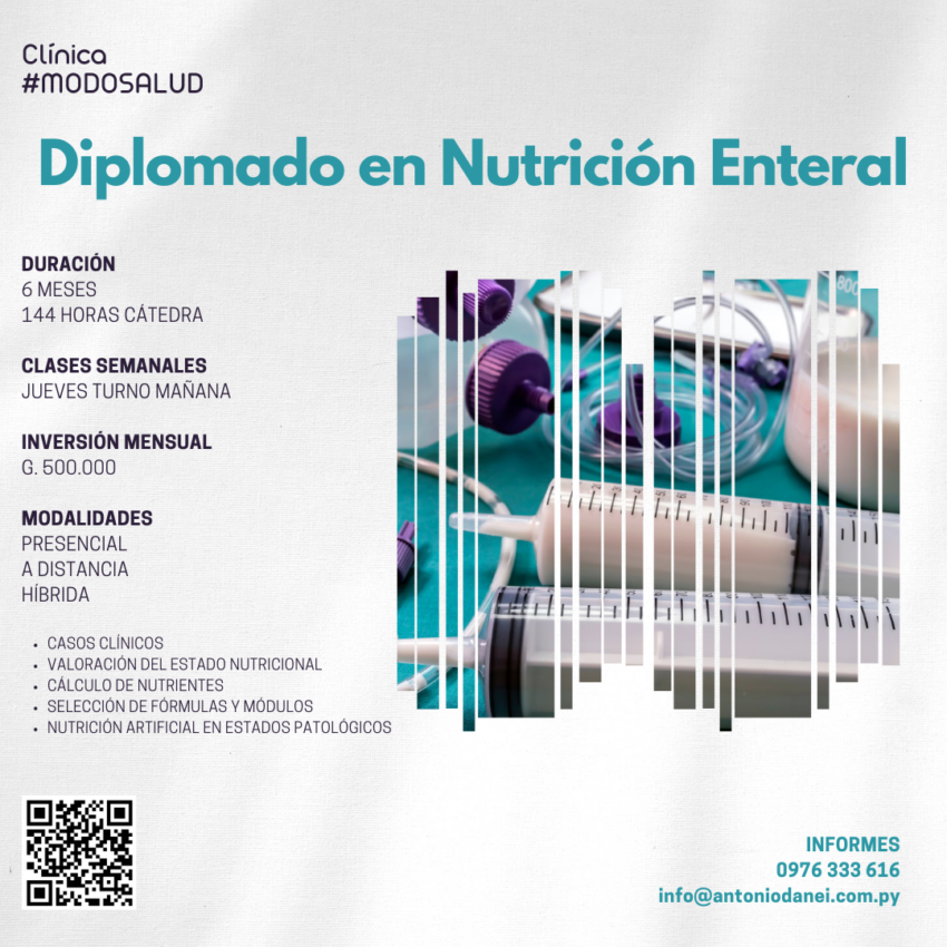 Diplomado en Nutrición Enteral