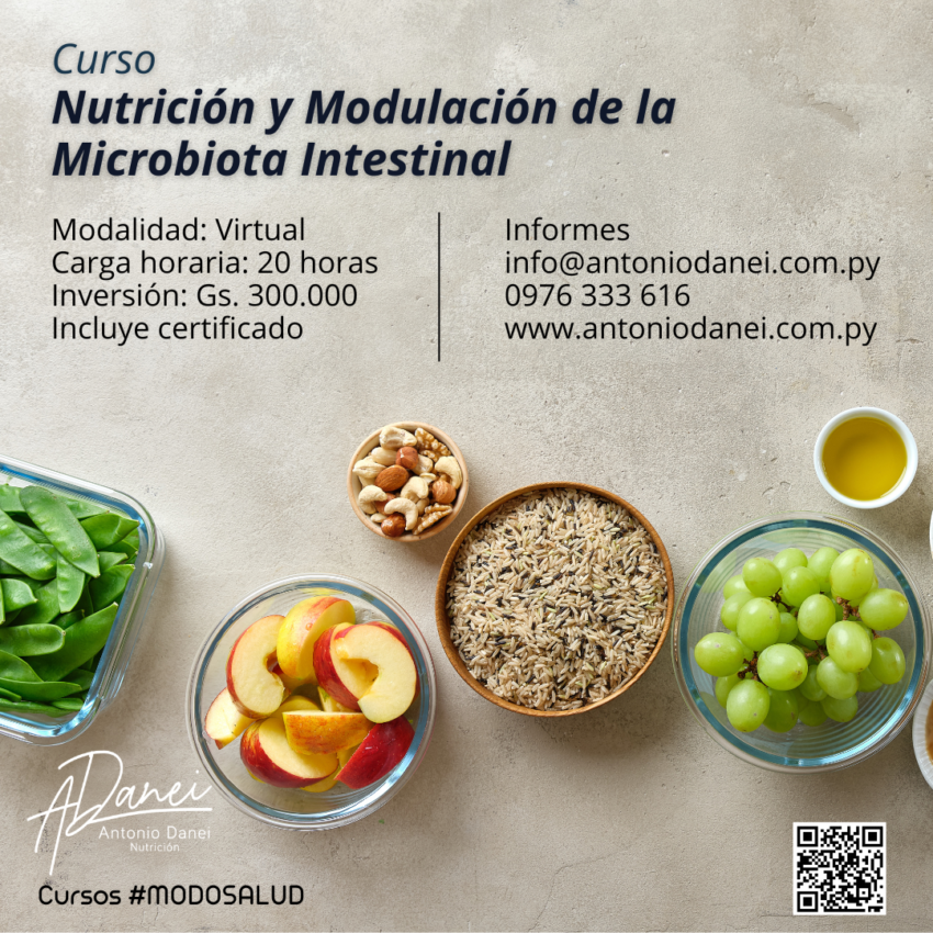 Nutrición y Modulación de la Microbiota Intestinal